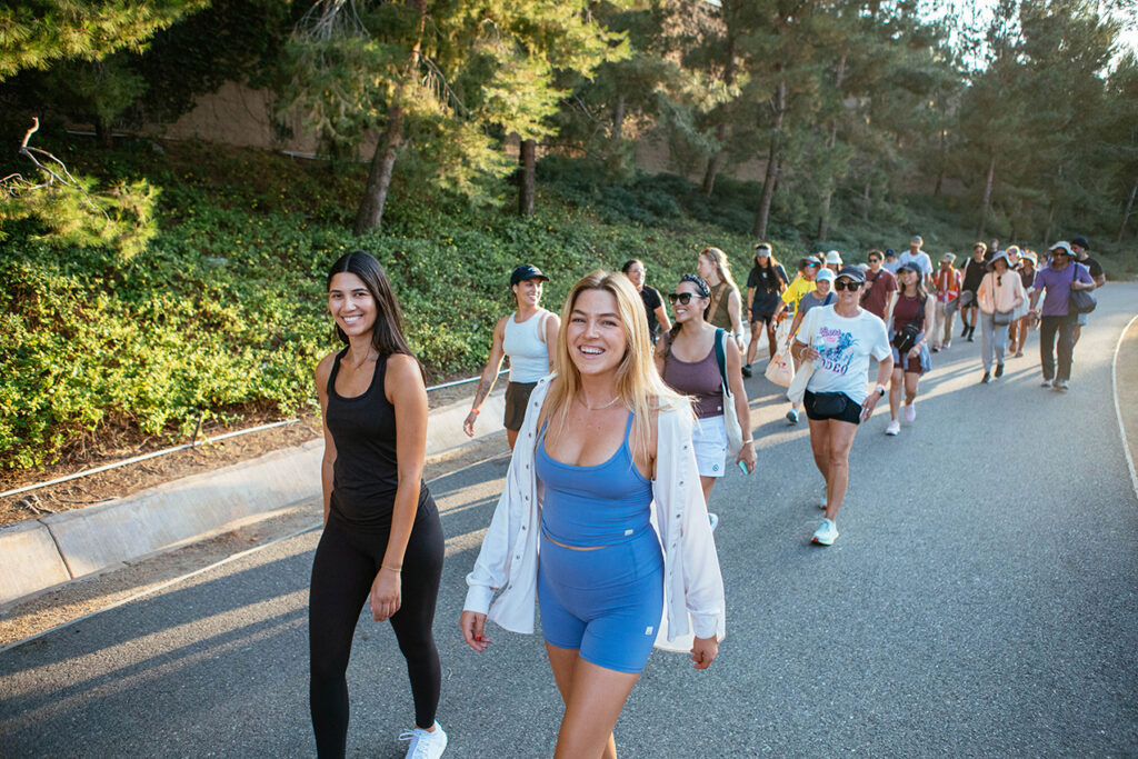 Group of people walking